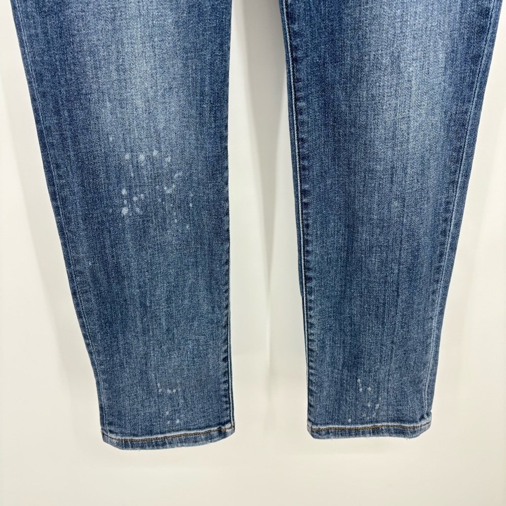 Judy Blue Lander High Waist Bleach Splash Boyfriend fit size 11/30 - Picture 6 of 12
